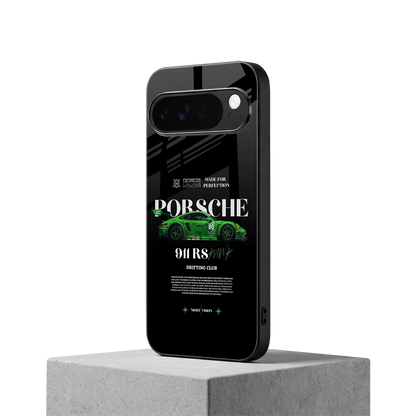 911 RS Drifting Club google pixel 10 pro xl mobile cover | shockproof glass phone case
