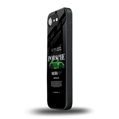 911 RS Drifting Club iphone 16e mobile cover | shockproof glass phone case