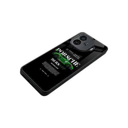 911 RS Drifting Club stylish phone case for iqoo neo 10r 5g | glossy glass and slim fit