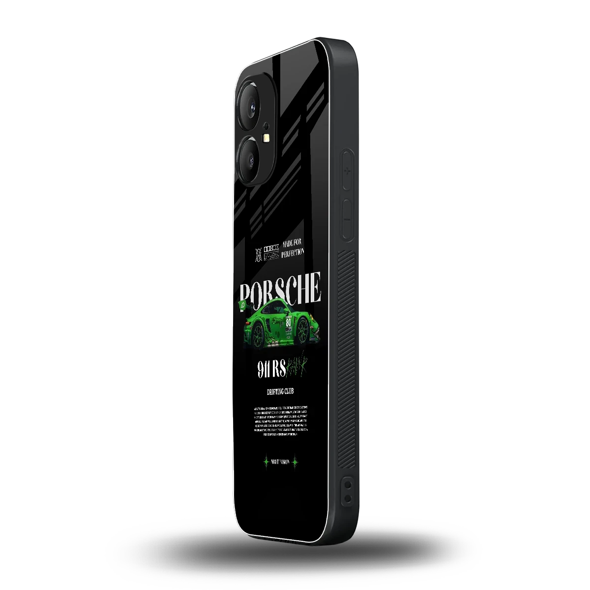 911 RS Drifting Club nothing phone 1 mobile cover | shockproof glass phone case
