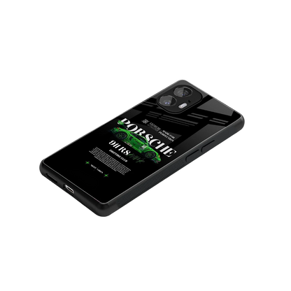 911 RS Drifting Club stylish phone case for nothing phone 2 | glossy glass and slim fit
