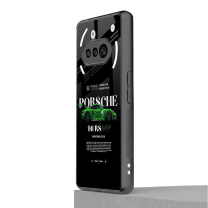 911 RS Drifting Club nothing phone 3a mobile cover | shockproof glass phone case