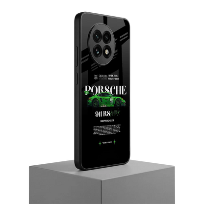 911 RS Drifting Club oneplus 13r mobile cover | shockproof glass phone case