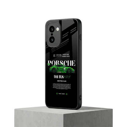 911 RS Drifting Club oneplus 15r mobile cover | shockproof glass phone case