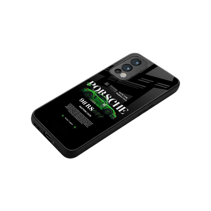 911 RS Drifting Club stylish phone case for oneplus nord 2 | glossy glass and slim fit