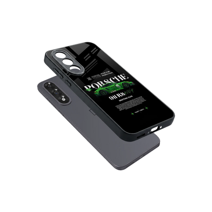 911 RS Drifting Club sleek oneplus nord 5 cover with tempered glass back and TPU edges