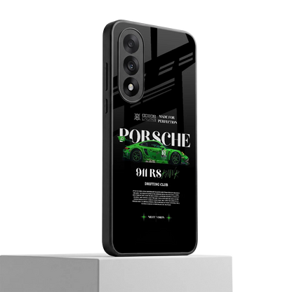 911 RS Drifting Club oneplus nord 5 mobile cover | shockproof glass phone case