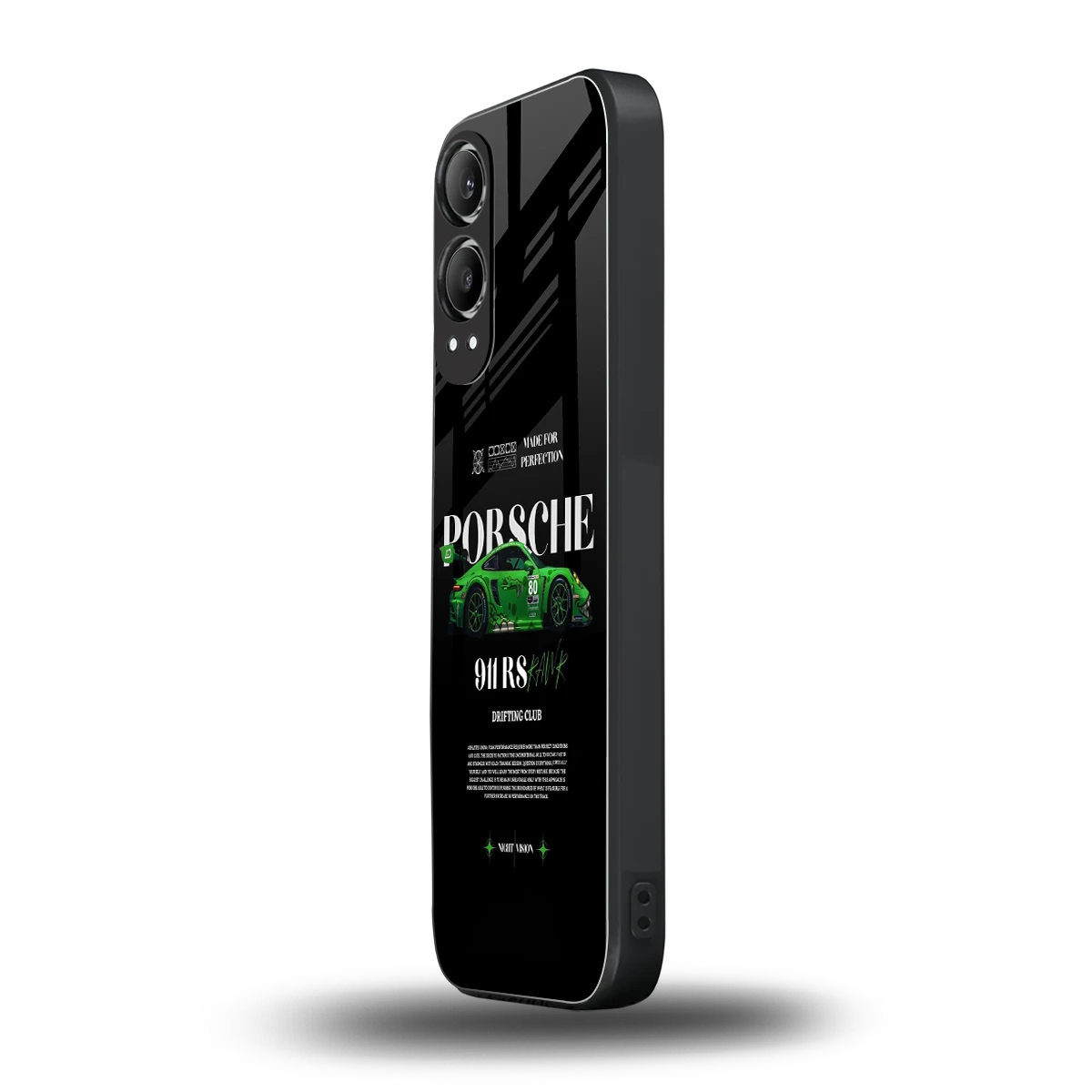 911 RS Drifting Club oneplus nord ce 4 lite mobile cover | shockproof glass phone case