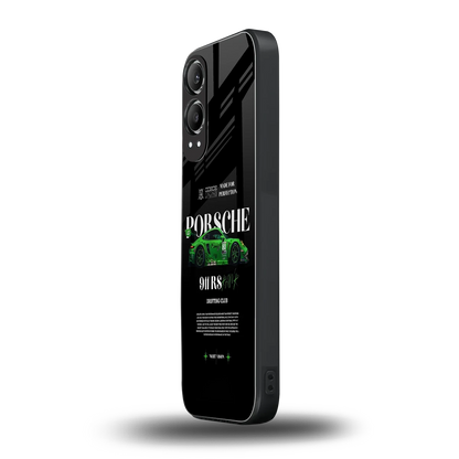 911 RS Drifting Club oneplus nord ce 4 lite mobile cover | shockproof glass phone case