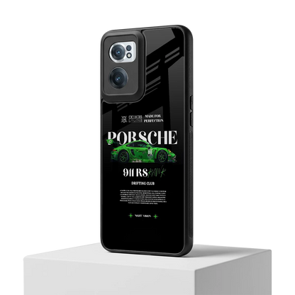 911 RS Drifting Club oneplus nord ce 2 mobile cover | shockproof glass phone case