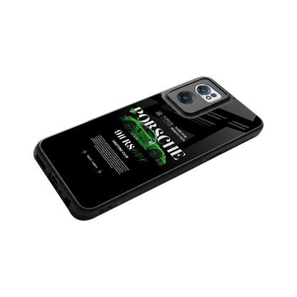911 RS Drifting Club stylish phone case for oneplus nord ce 2 | glossy glass and slim fit