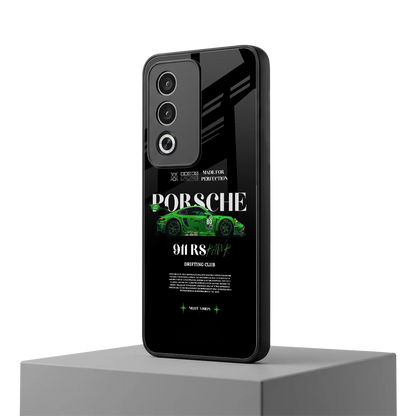 911 RS Drifting Club oppo a3 pro mobile cover | shockproof glass phone case