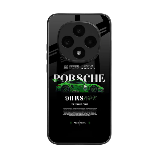 911 RS Drifting Club back phone cover | glass case for oppo f31 pro 5g