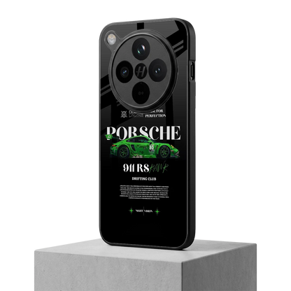 911 RS Drifting Club oppo find x8 mobile cover | shockproof glass phone case