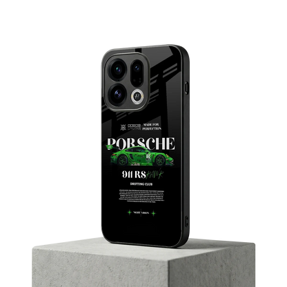 911 RS Drifting Club oppo find x9 mobile cover | shockproof glass phone case