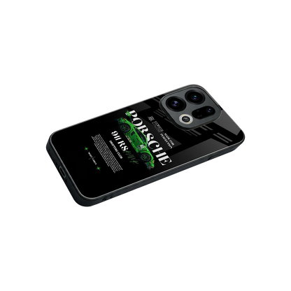 911 RS Drifting Club stylish phone case for oppo find x9 | glossy glass and slim fit