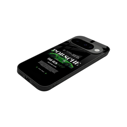 911 RS Drifting Club stylish phone case for google pixel 10 | glossy glass and slim fit