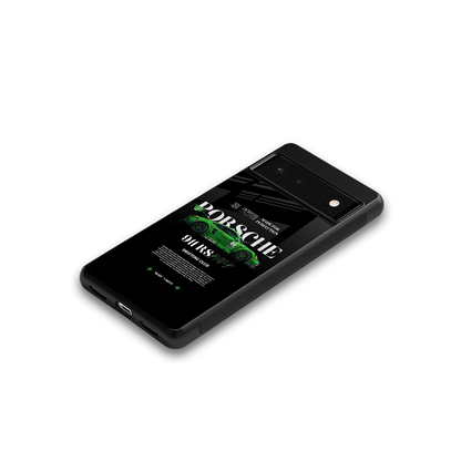 911 RS Drifting Club google pixel 6a mobile cover | shockproof glass phone case