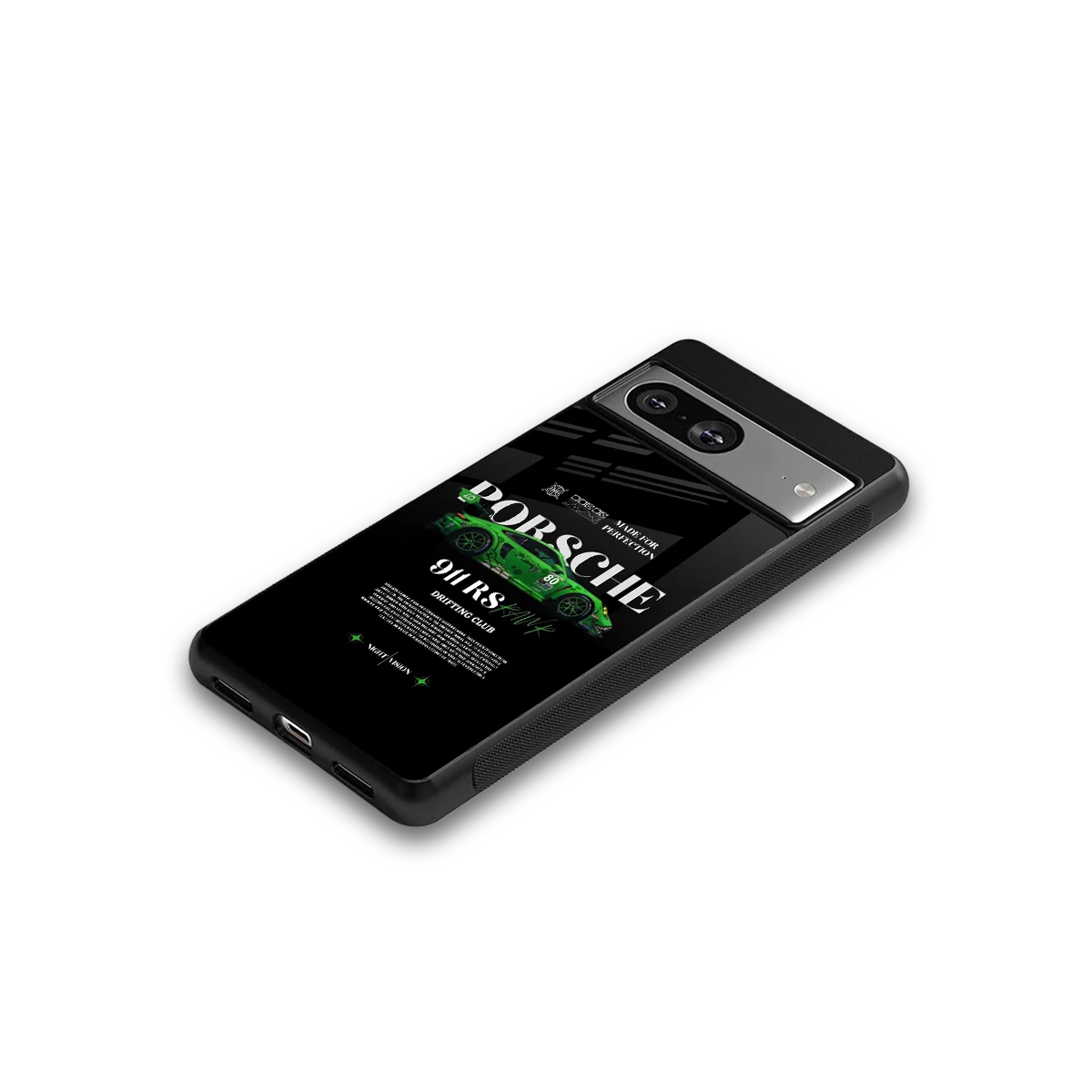 911 RS Drifting Club google pixel 8 mobile cover | shockproof glass phone case