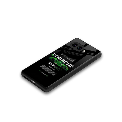 911 RS Drifting Club stylish phone case for google pixel 10a | glossy glass and slim fit