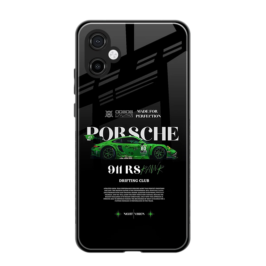 911 RS Drifting Club back phone cover | glass case for samsung galaxy a06 5g