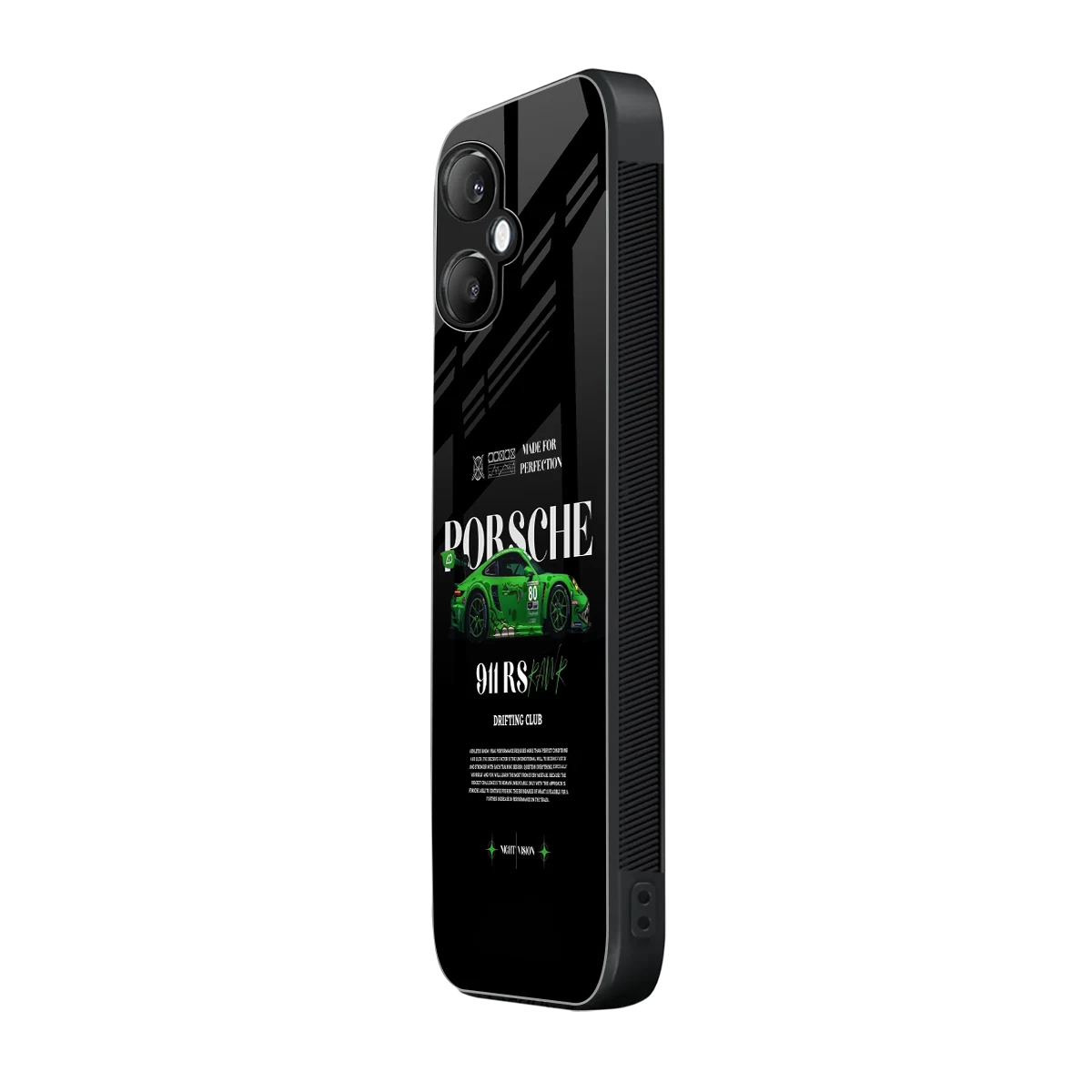 911 RS Drifting Club samsung galaxy a06 5g mobile cover | shockproof glass phone case