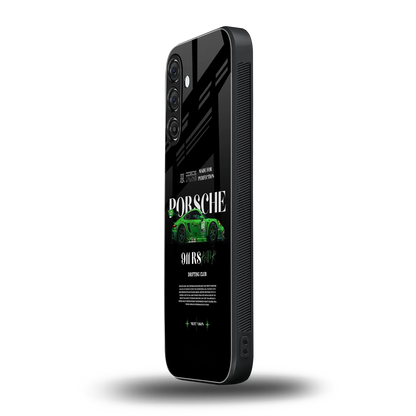911 RS Drifting Club samsung galaxy f15 5g mobile cover | shockproof glass phone case