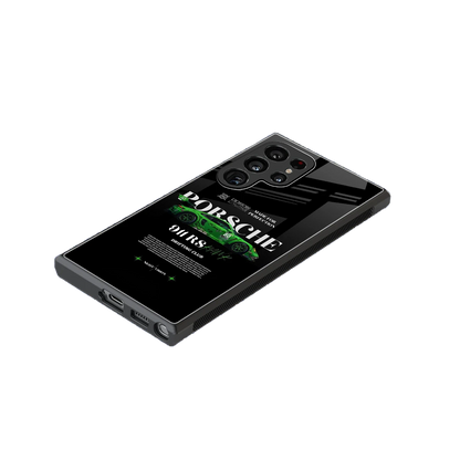 911 RS Drifting Club stylish phone case for samsung galaxy s23 ultra | glossy glass and slim fit