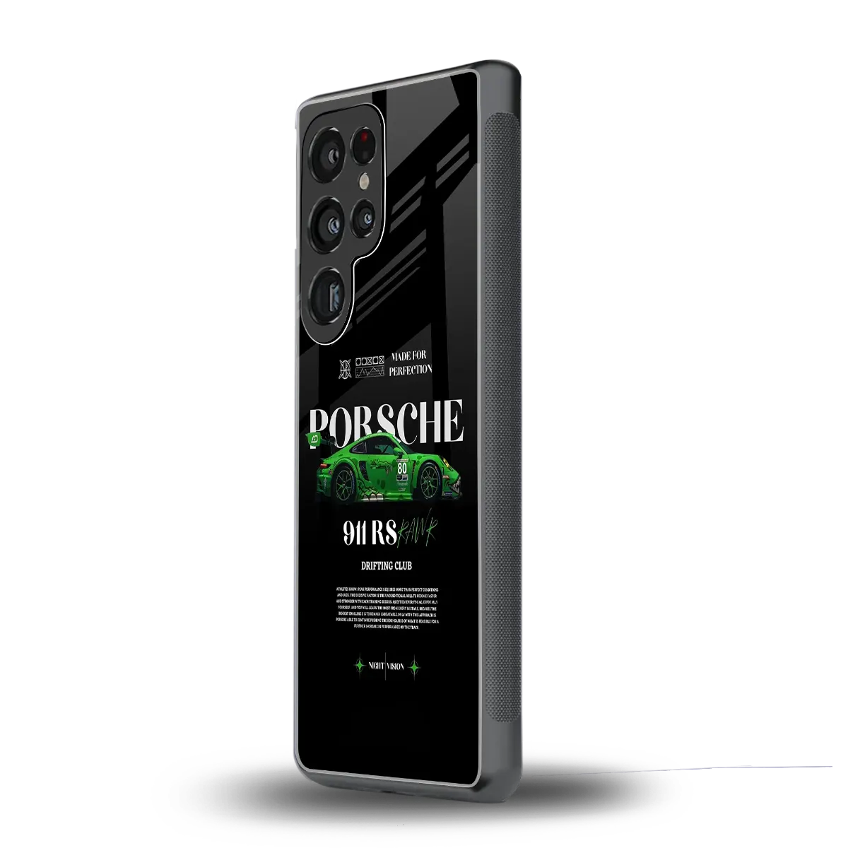 911 RS Drifting Club samsung galaxy s25 ultra mobile cover | shockproof glass phone case