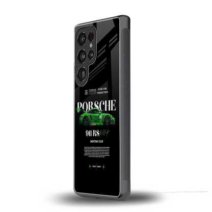 911 RS Drifting Club samsung galaxy s25 ultra mobile cover | shockproof glass phone case