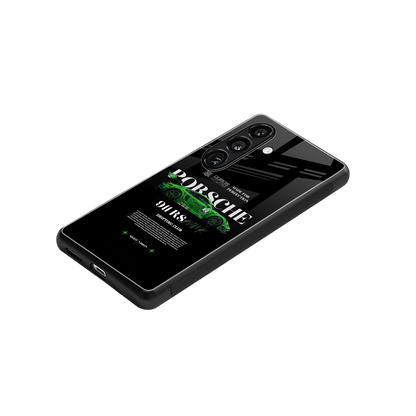 911 RS Drifting Club stylish phone case for samsung galaxy s24 | glossy glass and slim fit
