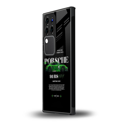 911 RS Drifting Clubvivo v30 pro mobile cover | shockproof glass phone case