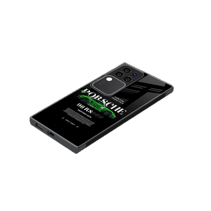 911 RS Drifting Club stylish phone case forvivo v30 pro | glossy glass and slim fit