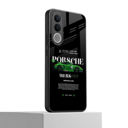 911 RS Drifting Club vivo v70 fe mobile cover | shockproof glass phone case