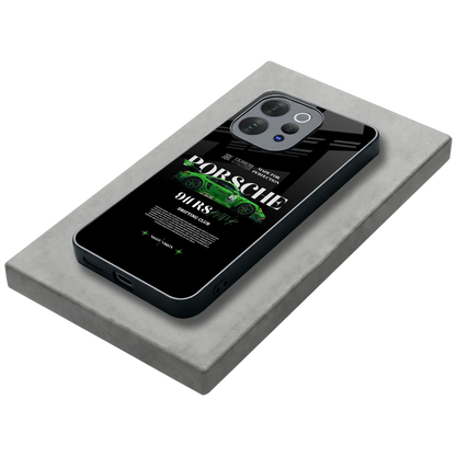 911 RS Drifting Club stylish phone case for vivo v70 | glossy glass and slim fit