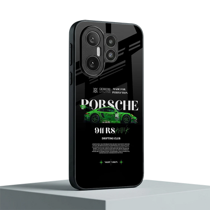 911 RS Drifting Club vivo x200 fe mobile cover | shockproof glass phone case