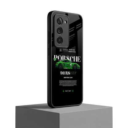 911 RS Drifting Club redmi 15 5g mobile cover | shockproof glass phone case