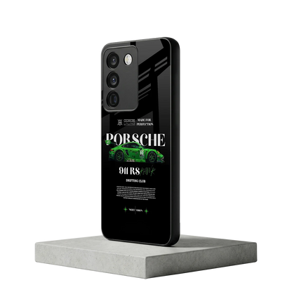 911 RS Drifting Club vivo y200 5g mobile cover | shockproof glass phone case