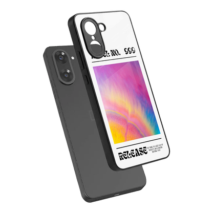 999 sleek oneplus nord ce5 5g cover with tempered glass back and TPU edges
