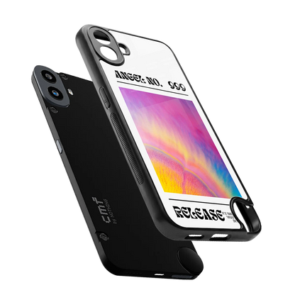 999 sleek cmf nothing phone 1 cover with tempered glass back and TPU edges