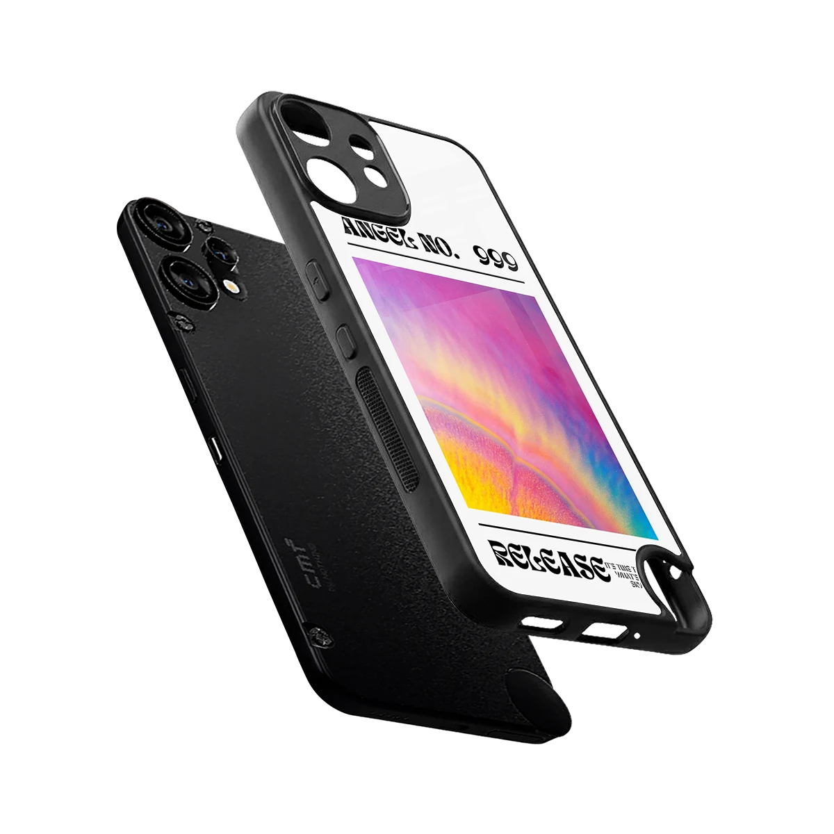 999 sleek cmf nothing phone 2 pro cover with tempered glass back and TPU edges