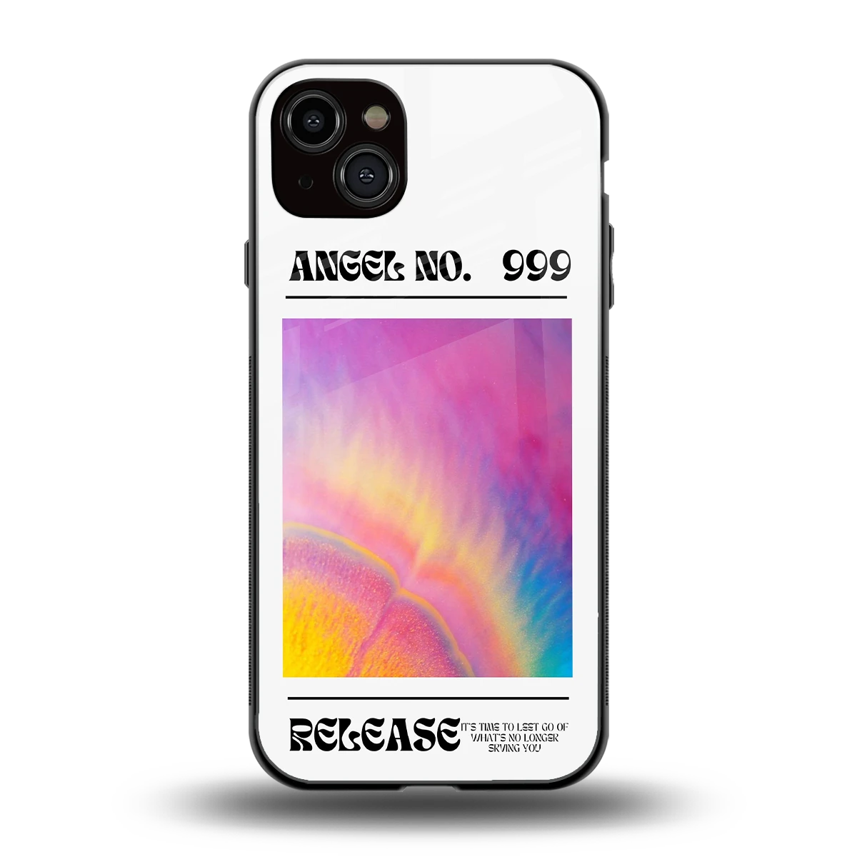 999 back phone cover | glass case for iphone 14 plus