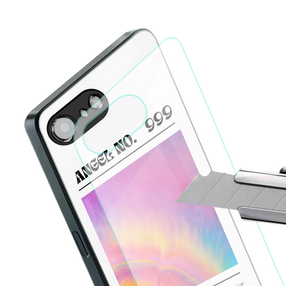 999 stylish phone case for iphone 16e | glossy glass and slim fit