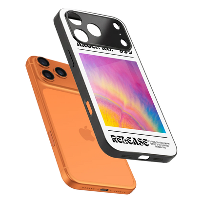999 sleek iphone 17 pro cover with tempered glass back and TPU edges
