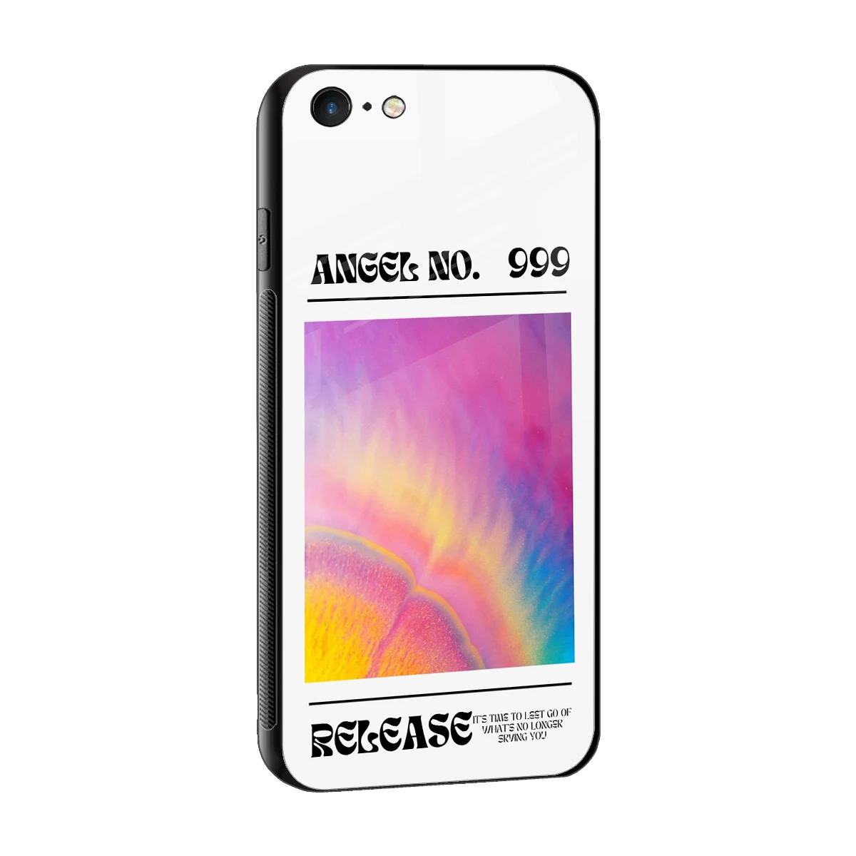 999 sleek iphone 6s cover with tempered glass back and TPU edges