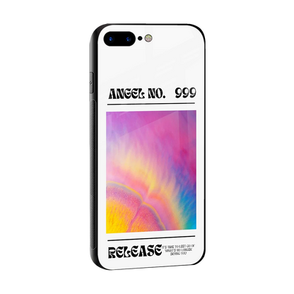 999 sleek iphone 8 plus cover with tempered glass back and TPU edges