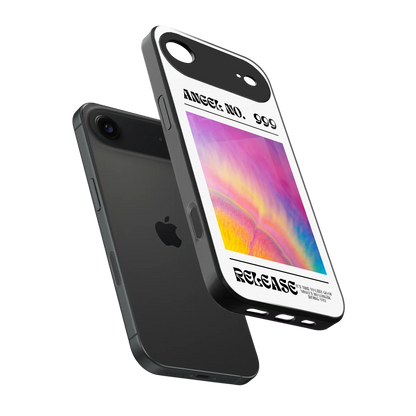 999 sleek iphone air cover with tempered glass back and TPU edges