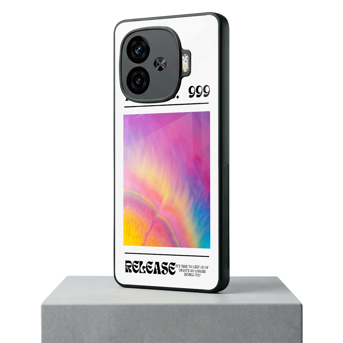 999 iqoo neo 10r 5g mobile cover | shockproof glass phone case