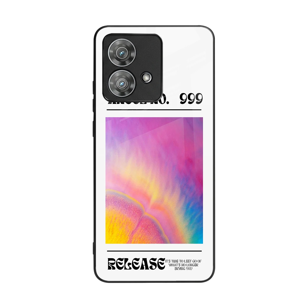 999 back phone cover | glass case for motorola edge 40 neo 5g