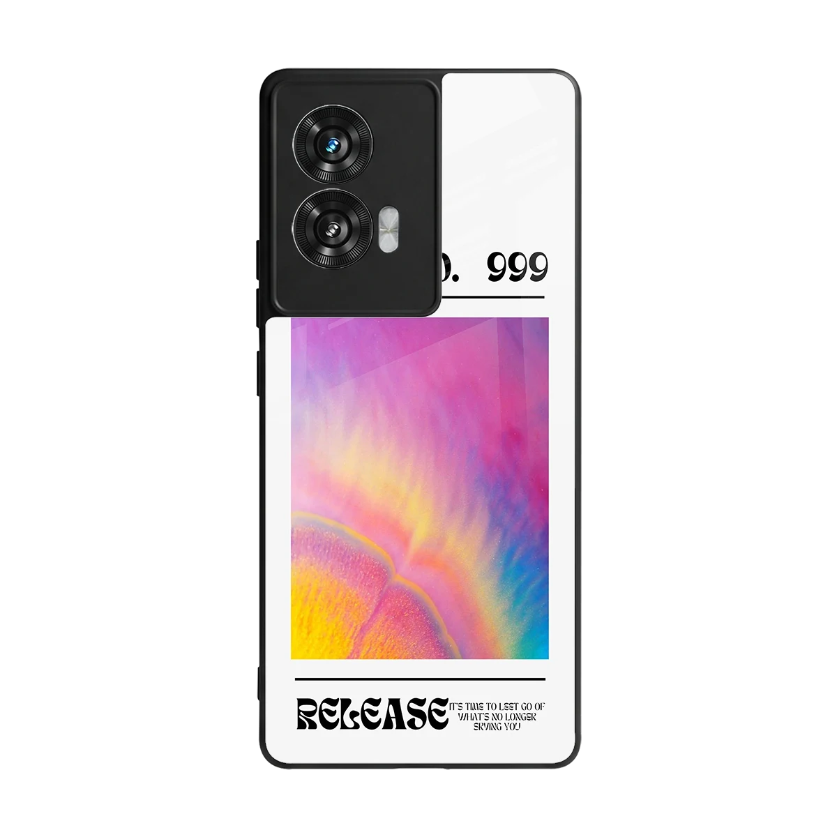 999 back phone cover | glass case for motorola edge 50 fusion